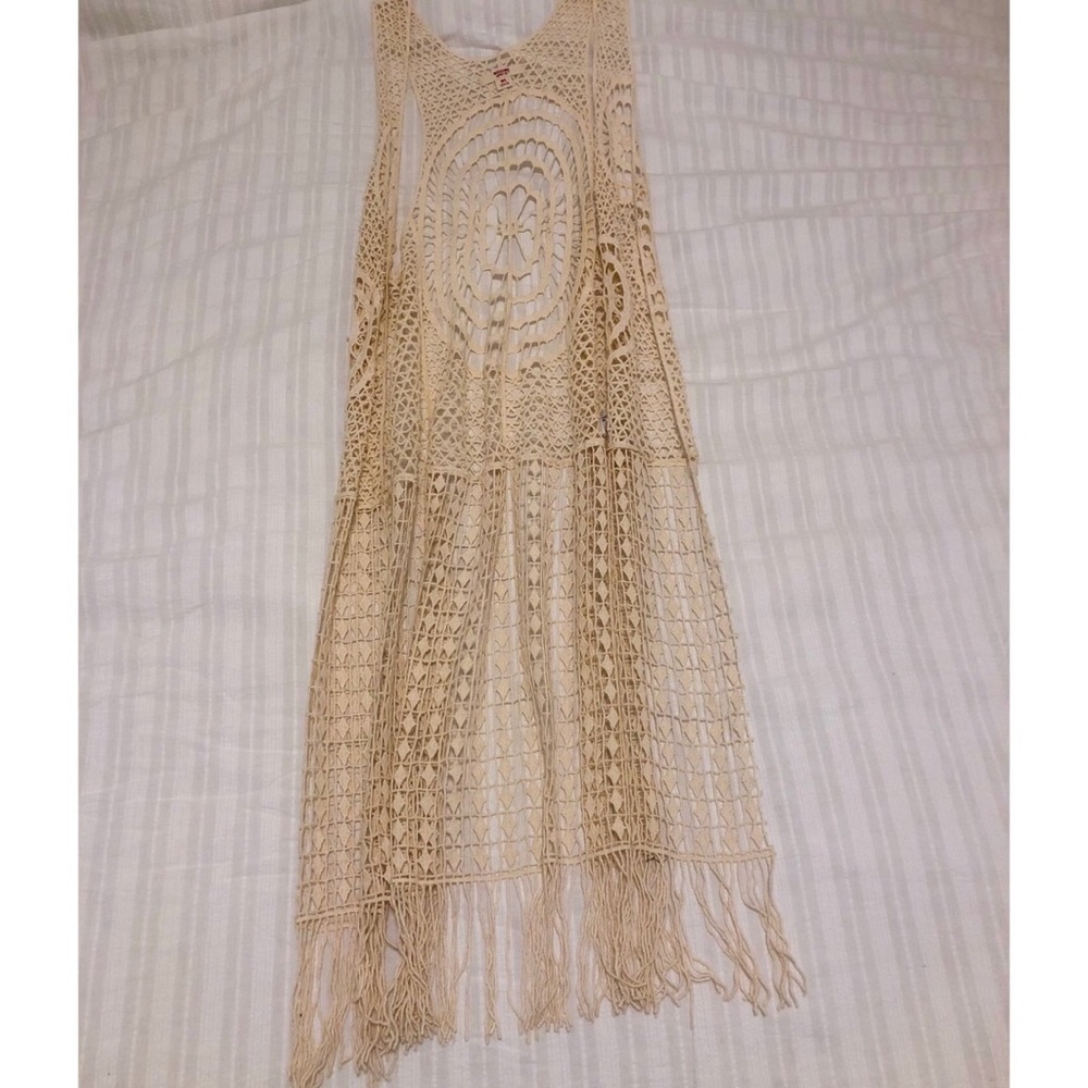 Tan Cardigan/Cover Up